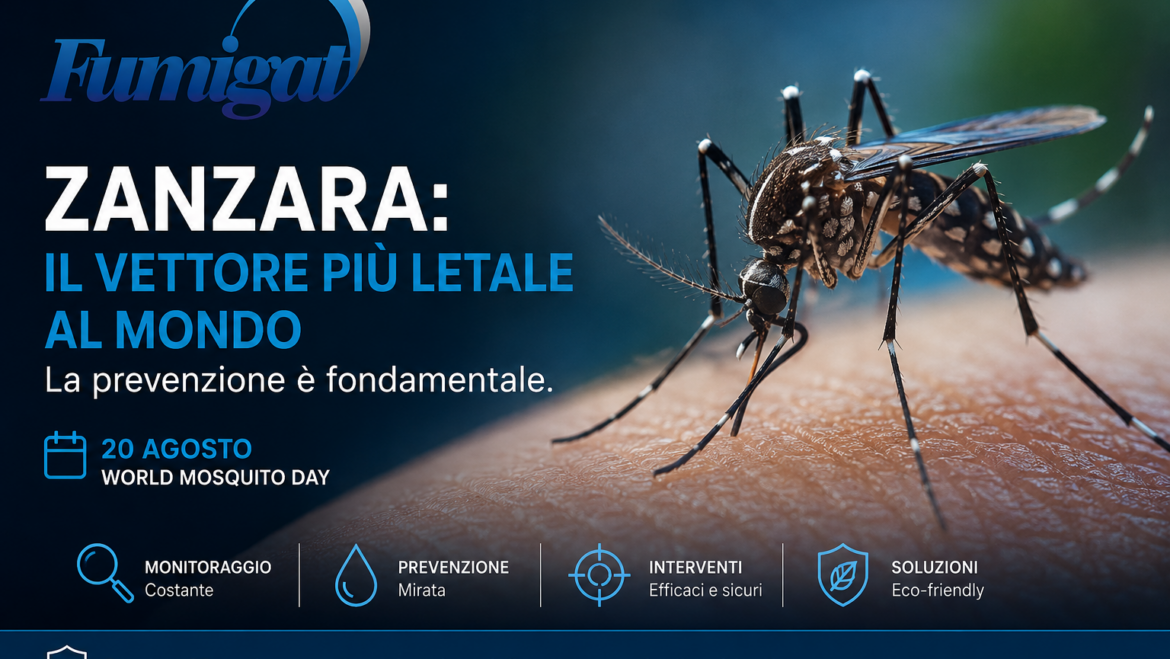 Zanzara: il vettore più letale al mondo e perché la prevenzione è fondamentale
