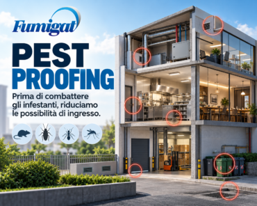 Pest proofing: la prevenzione degli infestanti comincia dall’edificio
